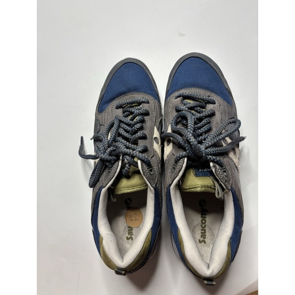 Saucony Shadow Trainers 5000 Original Gray/Blue/Green Men's Size 10.5 Casual - Picture 8 of 9